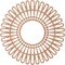 Ekena Millwork Cornelius Wood Fretwork Pierced Ceiling Medallion, Cherry, 24"OD x 8 7/8"ID x 1/4"T CMWP24X0250CRCH - alternate 3